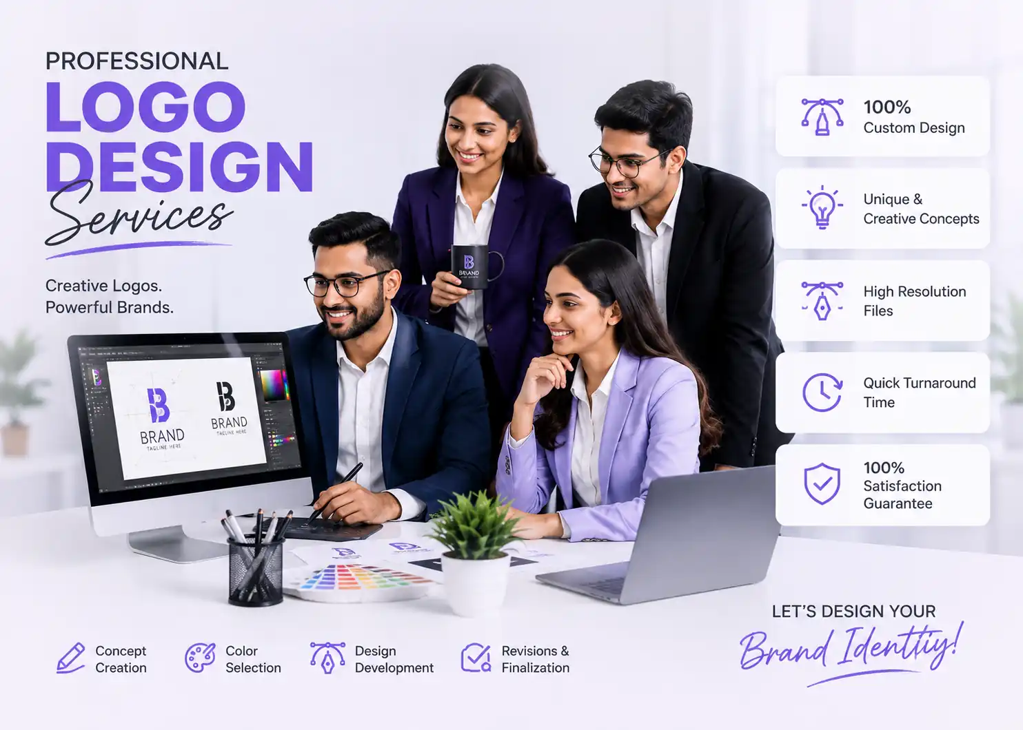 Logo Design Company in Bhubaneswar | Custom Logo Design Services - CS Web Solution